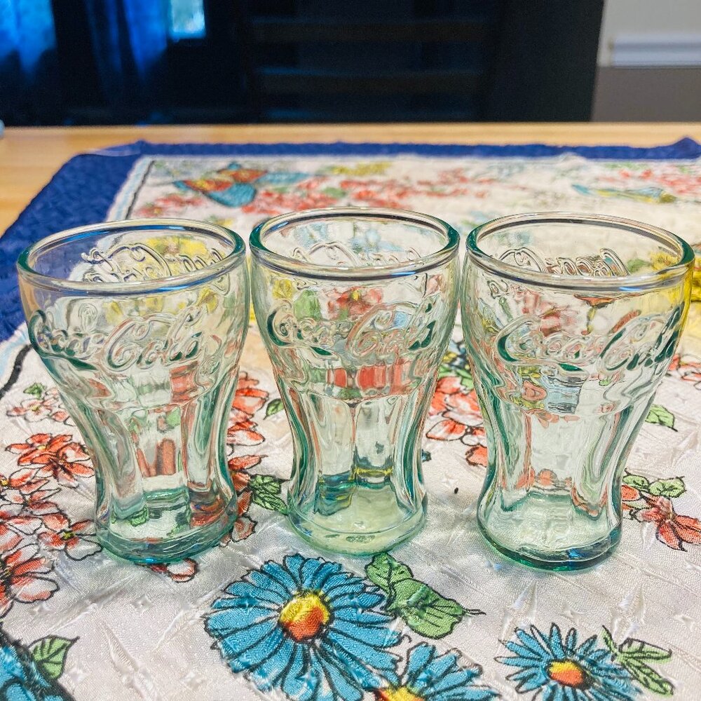 Vintage Coke Shot Glasses